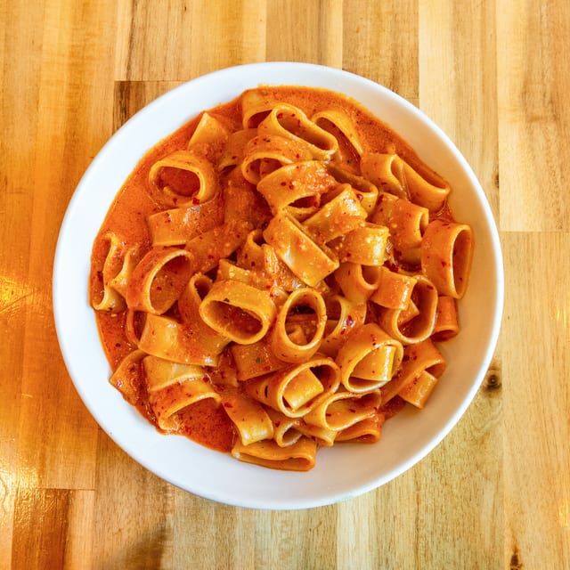 Spicy Vodka Pasta.
